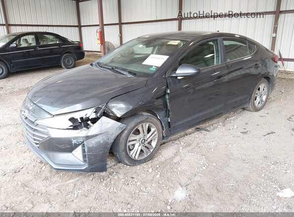 5NPD84LF2LH619725 2020 HYUNDAI ELANTRA Gray Vista tres cuartos delantera izquierda
