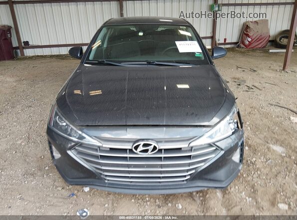 5NPD84LF2LH619725 2020 HYUNDAI ELANTRA Gray Vista del cuadro de instrumentos