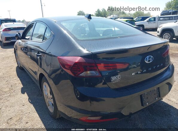 5NPD84LF2LH624603 2020 HYUNDAI ELANTRA Black Trasero izquierdo