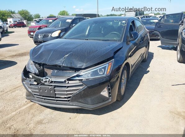 5NPD84LF2LH624603 2020 HYUNDAI ELANTRA Black Vista tres cuartos delantera izquierda