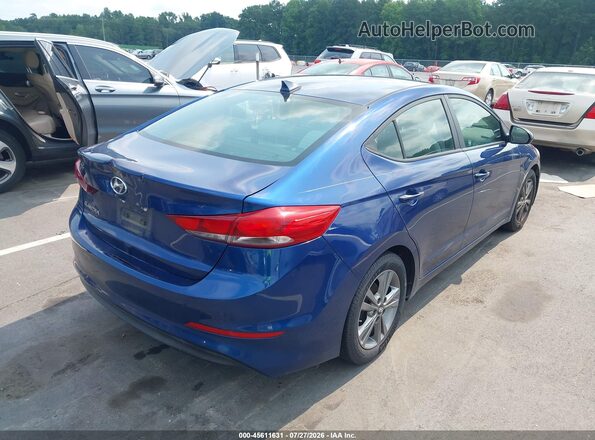 5NPD84LF3HH003149 2017 HYUNDAI ELANTRA Blue უკანა მარჯვენა