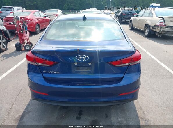 5NPD84LF3HH003149 2017 HYUNDAI ELANTRA Blue 