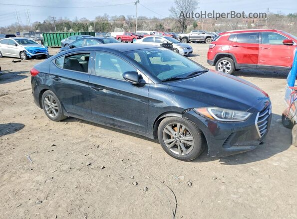 5NPD84LF3HH016063 2017 HYUNDAI ELANTRA Black წინა მარჯვენა
