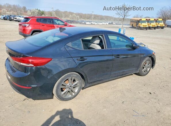 5NPD84LF3HH016063 2017 HYUNDAI ELANTRA Black უკანა მარჯვენა