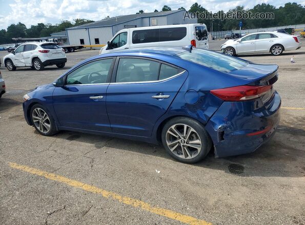 5NPD84LF3HH017424 2017 HYUNDAI ELANTRA Blue უკანა მარცხენა