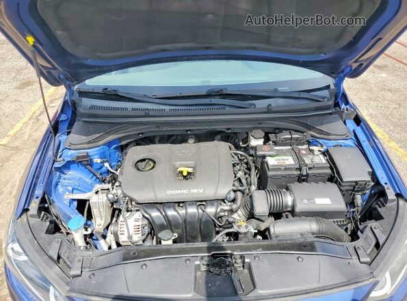 5NPD84LF3HH017424 2017 HYUNDAI ELANTRA Blue უკანა სალონის ხედი