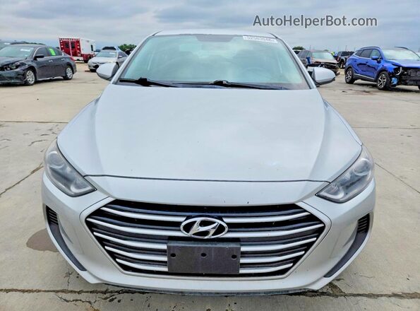 5NPD84LF3HH019870 2017 HYUNDAI ELANTRA Silver Widok z przodu