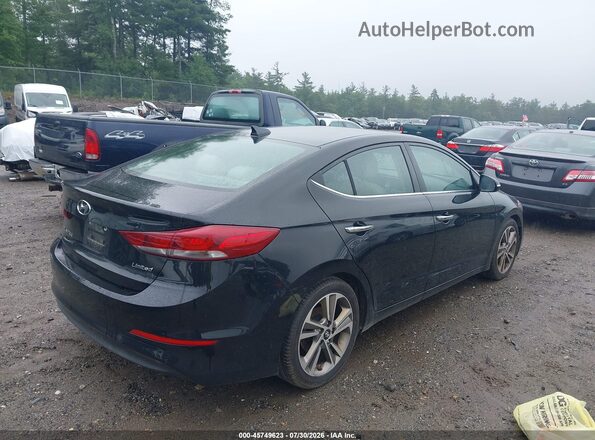 5NPD84LF3HH020145 2017 HYUNDAI ELANTRA Черный Задняя правая четверть