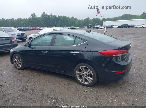 5NPD84LF3HH020145 2017 HYUNDAI ELANTRA Черный Панорамный вид салона 360°