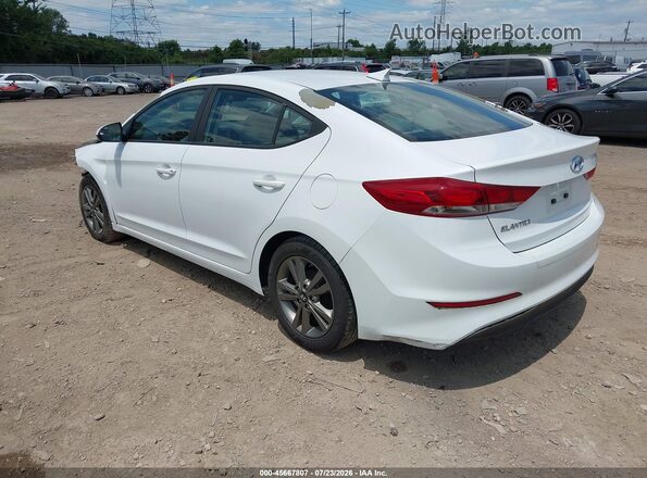5NPD84LF3HH030173 2017 HYUNDAI ELANTRA White Հետևի ձախ