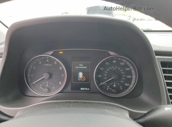 5NPD84LF3HH035423 2017 HYUNDAI ELANTRA Серебряный Вид щитка приборов