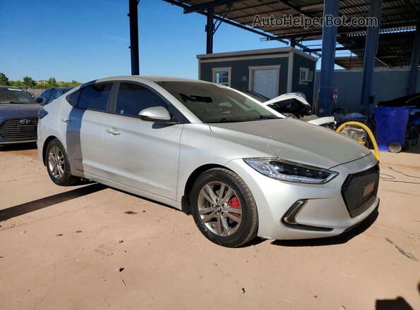 5NPD84LF3HH042968 2017 HYUNDAI ELANTRA Silver Передня права чверть