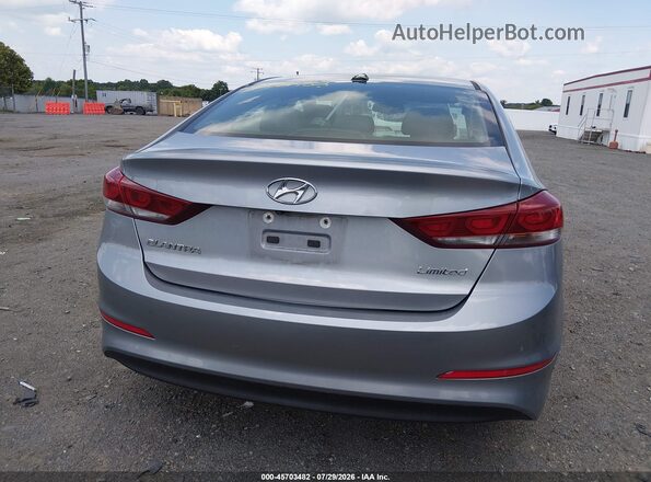 5NPD84LF3HH069927 2017 HYUNDAI ELANTRA Gray 