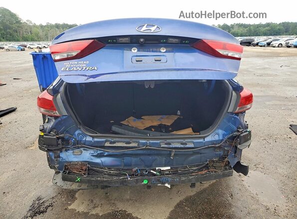 5NPD84LF3HH080488 2017 HYUNDAI ELANTRA Blue Vista trasera