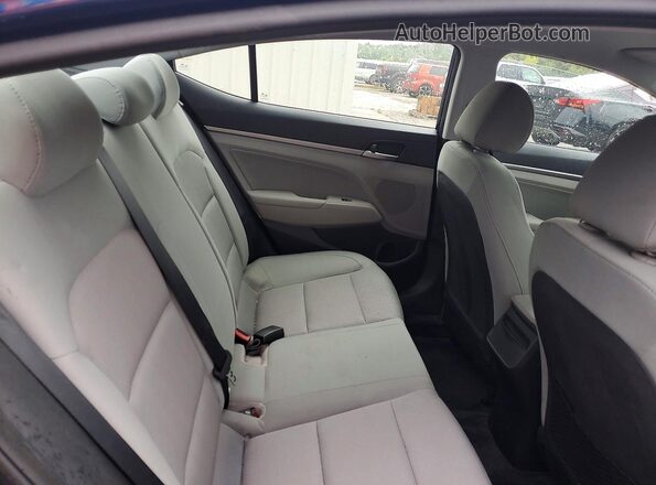 5NPD84LF3HH080488 2017 HYUNDAI ELANTRA Blue Vista de los asientos traseros