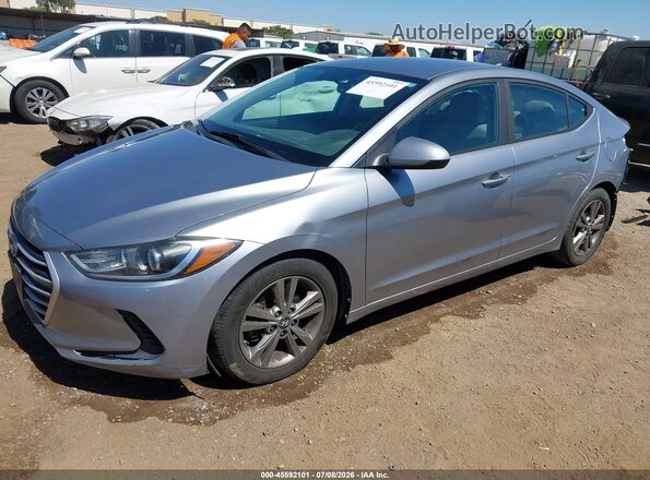 5NPD84LF3HH097338 2017 HYUNDAI ELANTRA Gray Передня ліва чверть
