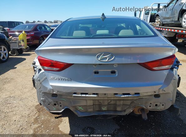 5NPD84LF3HH097338 2017 HYUNDAI ELANTRA Gray Вид спереду