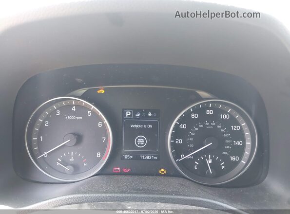 5NPD84LF3HH097789 2017 HYUNDAI ELANTRA Silver Հետևի նստատեղերի տեսք