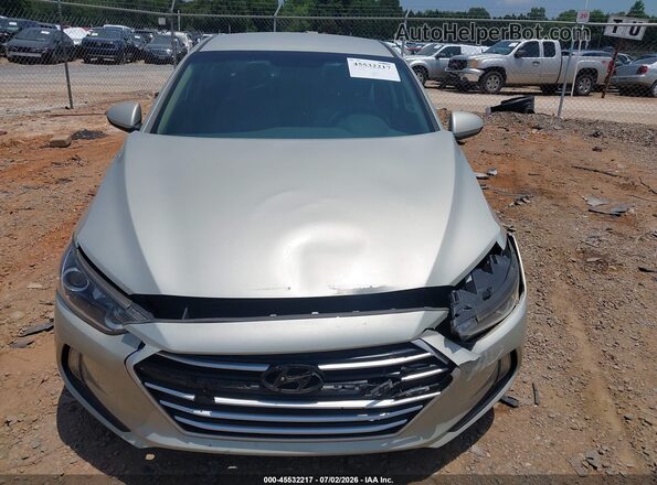 5NPD84LF3HH097789 2017 HYUNDAI ELANTRA Silver Սարքավորումների վահանակի տեսք