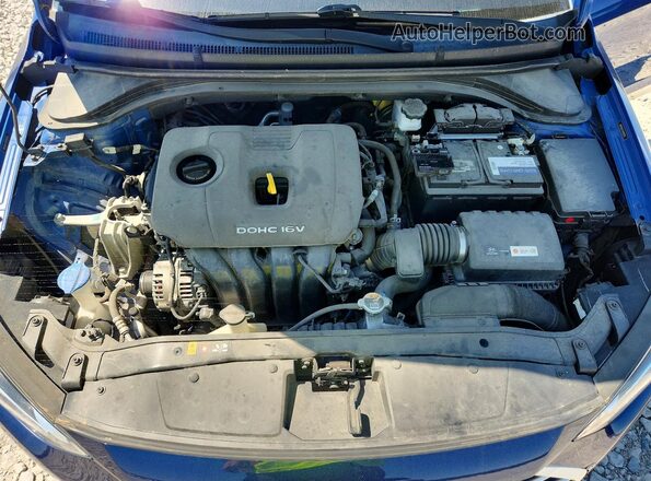 5NPD84LF3HH099283 2017 HYUNDAI ELANTRA Blue Սալոնի հետևի տեսք