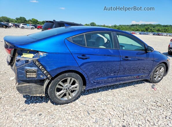 5NPD84LF3HH099283 2017 HYUNDAI ELANTRA Blue Հետևի աջ