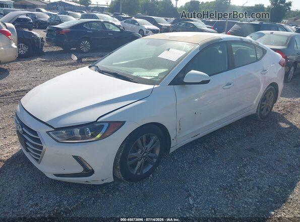 5NPD84LF3HH108080 2017 HYUNDAI ELANTRA White Front left
