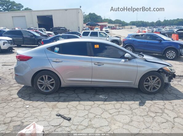 5NPD84LF3HH143718 2017 HYUNDAI ELANTRA Серый Вид щитка приборов