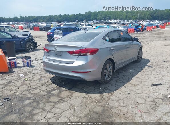 5NPD84LF3HH143718 2017 HYUNDAI ELANTRA Серый Задняя правая четверть
