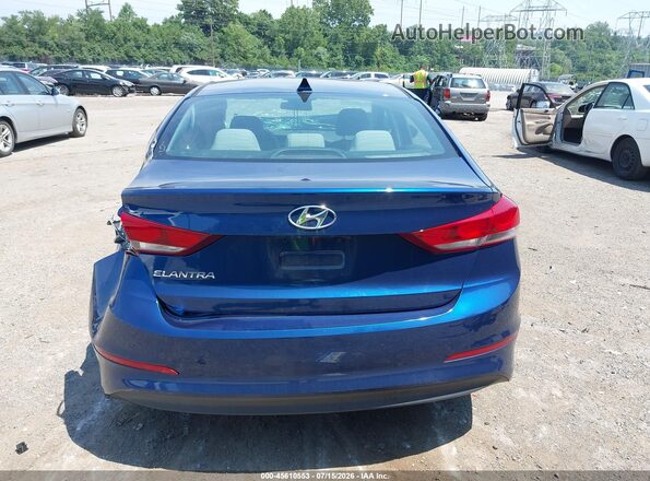 5NPD84LF3HH162575 2017 HYUNDAI ELANTRA Blue 