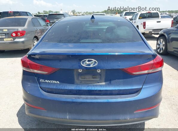 5NPD84LF3HH166707 2017 HYUNDAI ELANTRA Blue 