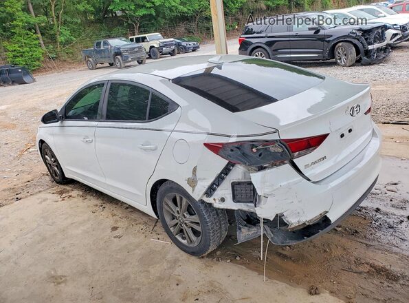 5NPD84LF3HH172457 2017 HYUNDAI ELANTRA White Trasero izquierdo