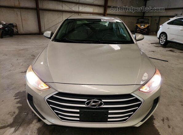 5NPD84LF3HH177559 2017 HYUNDAI ELANTRA Silver Widok z przodu
