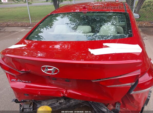 5NPD84LF3HH185712 2017 HYUNDAI ELANTRA Red 