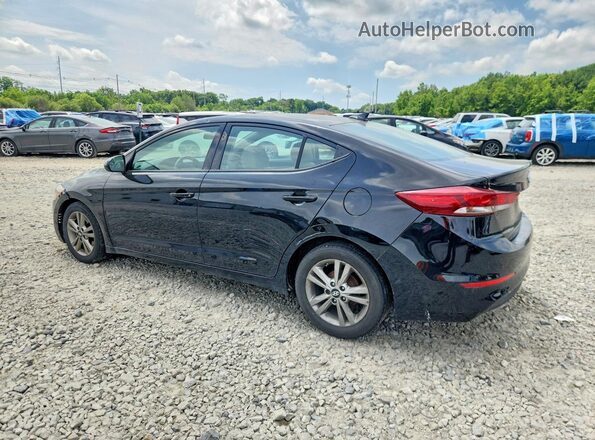 5NPD84LF3HH187864 2017 HYUNDAI ELANTRA Black Tył lewy