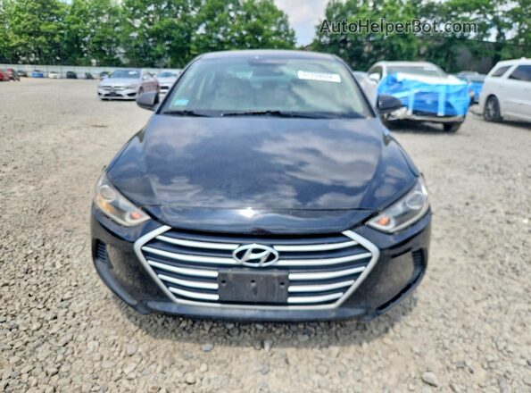 5NPD84LF3HH187864 2017 HYUNDAI ELANTRA Black Widok z przodu
