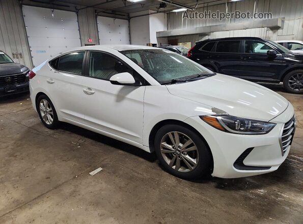 5NPD84LF3HH188674 2017 HYUNDAI ELANTRA White Front right