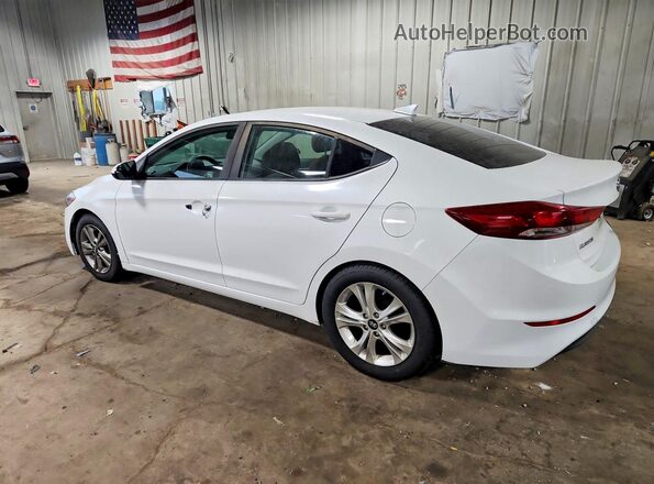 5NPD84LF3HH188674 2017 HYUNDAI ELANTRA White Rear left