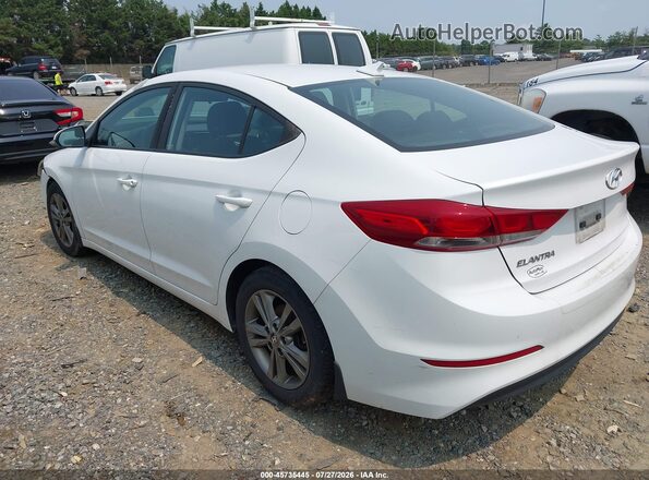 5NPD84LF3JH221128 2018 HYUNDAI ELANTRA White უკანა მარცხენა