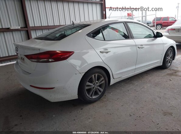 5NPD84LF3JH229200 2018 HYUNDAI ELANTRA White უკანა მარჯვენა