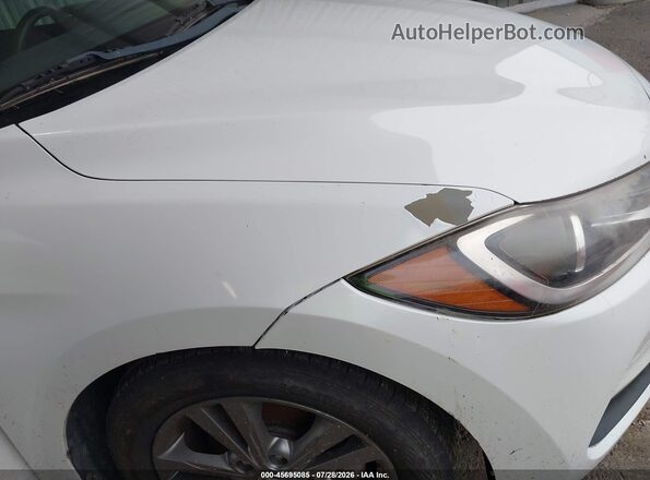 5NPD84LF3JH229200 2018 HYUNDAI ELANTRA White წინა ხედი