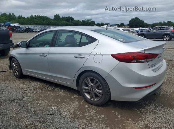 5NPD84LF3JH240312 2018 HYUNDAI ELANTRA Серебряный Задняя левая четверть