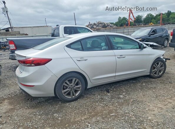 5NPD84LF3JH240312 2018 HYUNDAI ELANTRA Серебряный Задняя правая четверть