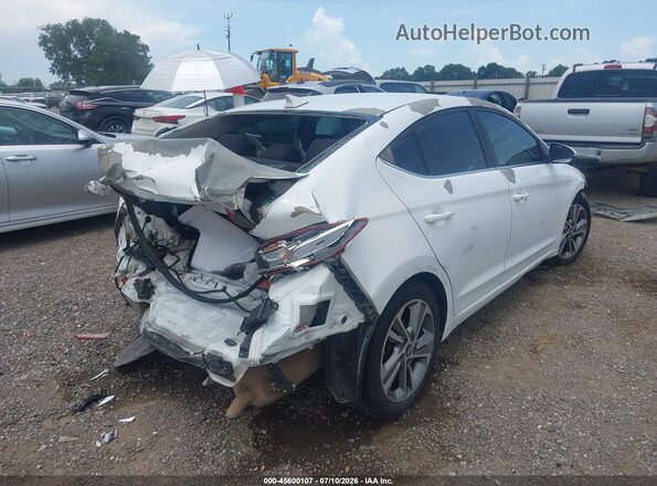 5NPD84LF3JH256168 2018 HYUNDAI ELANTRA White Rear right