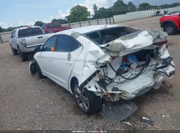 5NPD84LF3JH256168 2018 HYUNDAI ELANTRA White Rear left