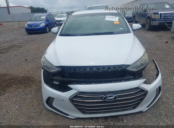 5NPD84LF3JH256168 2018 HYUNDAI ELANTRA White Instrument cluster view