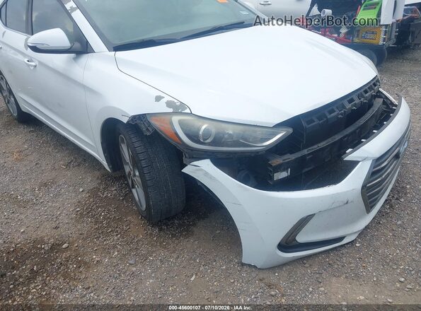 5NPD84LF3JH256168 2018 HYUNDAI ELANTRA White 