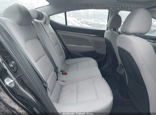 5NPD84LF3JH287677 2018 HYUNDAI ELANTRA Black Widok naklejki z numerem VIN