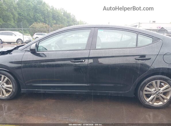 5NPD84LF3JH287677 2018 HYUNDAI ELANTRA Black Widok wnętrza 360 stopni