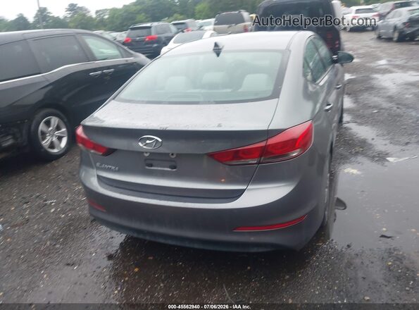 5NPD84LF3JH291177 2018 HYUNDAI ELANTRA Gray 