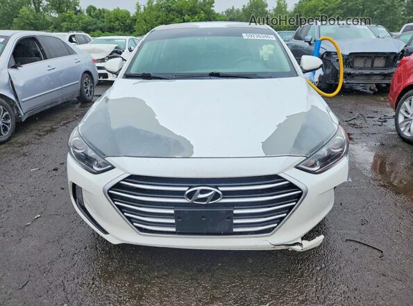 5NPD84LF3JH299408 2018 HYUNDAI ELANTRA White Widok z przodu